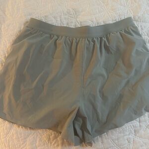 lululemon athletica Women's Light Gray Athletic Shorts